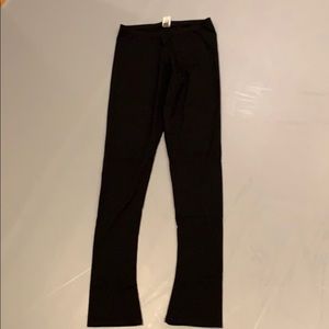Mondor Black Ice Figure Skating leggings pants